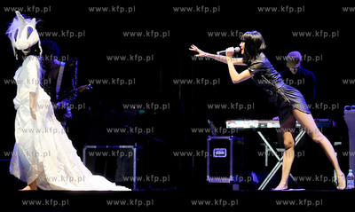 Opera Lesna w Sopocie. Koncert grupy NOUVELLE VAQUE...