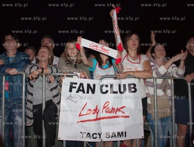 Koncert zespolu Lady Pank w Starogardzie Gdanskim....