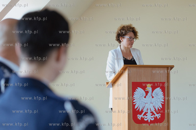 Sopot, ulica Armii Krajowej 112A. Komenda Miejska Policji....