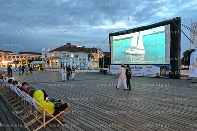 Molo w Sopocie. Lotto Kino Letnie Sopot - Zakopane...