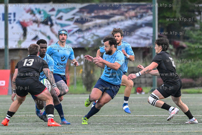 Sopot. Stadion Ogniwo Sopot. Ekstraliga rugby. Energa...