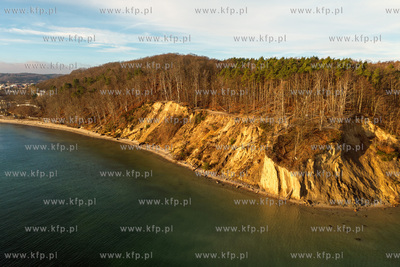 Obsypujący się Klif Orłowski w Gdyni Orłowie.
17.01.2025
fot....