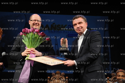 Gdansk, uroczystosc wreczenia Nagrod Miasta Gdanska...