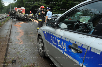 Wypadek na ul. Slowackiego w Gdansku. 
23.07.2010
fot....