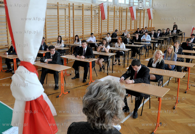 Egzamin maturalny z jezyka polskiego w XXI Liceum Ogolnoksztalcacym...