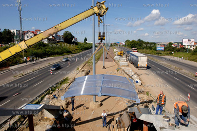 Budowa przystanku tramwajowego na ul. Armii Krajowej...