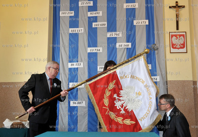 Uroczystosci nadania szkole podstawowej w Niestepowie...