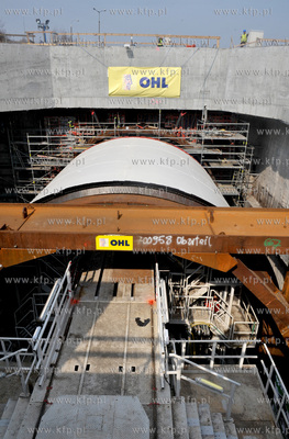 Gdansk. Wisloujscie. Zmontowana, przygotowana do pracy...