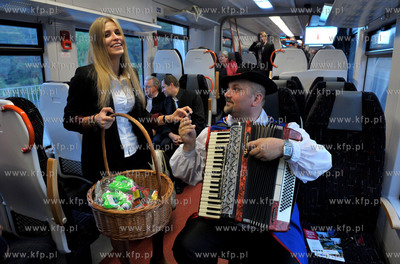 Oficjalna inauguracja polaczenia kolejowego Pomorskiej...