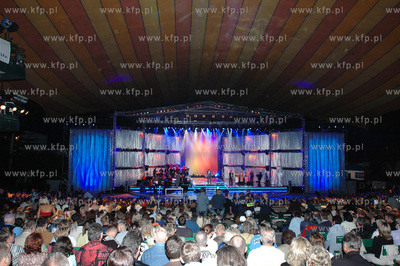 Festiwal Piosenki w Sopocie 2004. Opera Lesna. 20..08.2004...