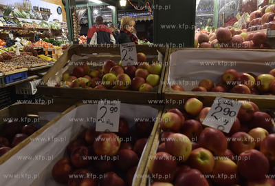 Świąteczne zakupy na Hali Targowej w Gdańsku. Zewnętrzne...