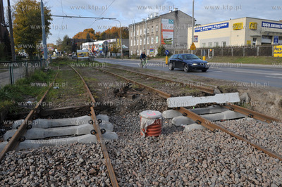 Gdańsk Siedlce, ul. Kartuska widziana z wysokości...