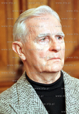 Proces grudnia 70. Tadeusz Tuczapski 1.12.98 fot. Wojtek...