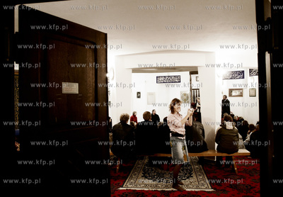 Gdansk. Meczet. Uroczystosci zwiazane z 23 rocznica...