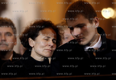 Gdansk. Katedra Oliwska. Msza sw. za tragicznie zmarlych...