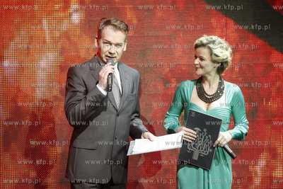 Gdansk. Gala Bursztynu i Mody Amberif 2011. Nz prowadzacy...