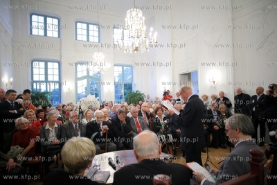 Gdansk. Palac Opat]ow. Promocja ksiazki Barbary Kanold...