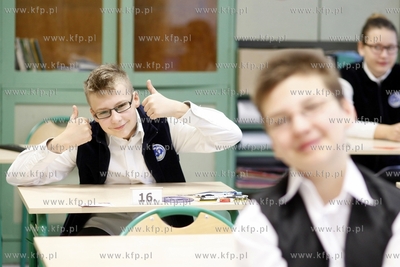 Szkola podstawowa nr 9 w Sopocie. Sprawdzian szostoklasistow...