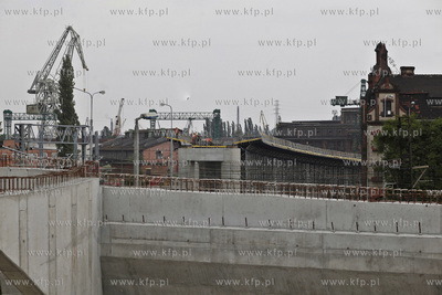 Gdansk. Budowa ul. Nowa Walowa.
04.07.2013
fot. Krzysztof...
