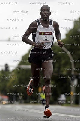 XIX Maraton Solidarnosci. Nz zwyciezca maratonu Kipkorir...