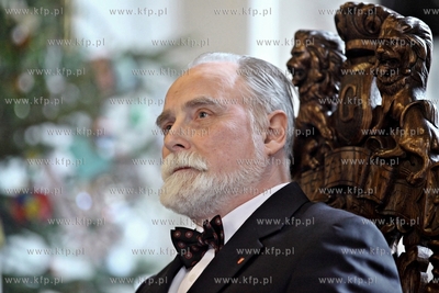 Gdansk. Ratusz Glownomiejski. Uroczystosc wreczenia...