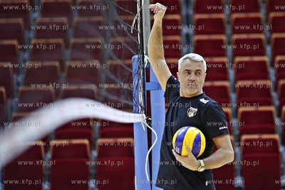 Ergo Arena.Trening zespołu Lotos Trefl Gdańsk. Nz....