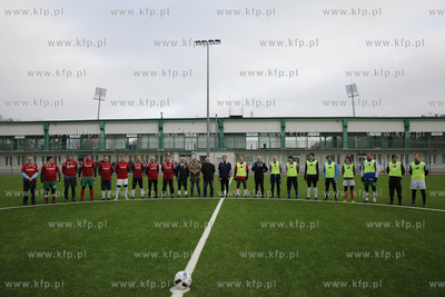 Gdansk. Boisko przy ul. Traugutta.  Sylwestrowy mecz...