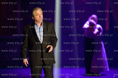 Włoska noc. Gala Sylwestrowo-noworoczna. Nz. Leszek...