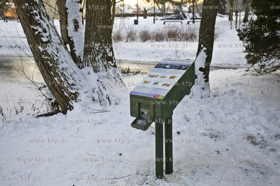 Gdańsk. Park Oruński. Pierwszy Kaczkomat, czyli ręczny...