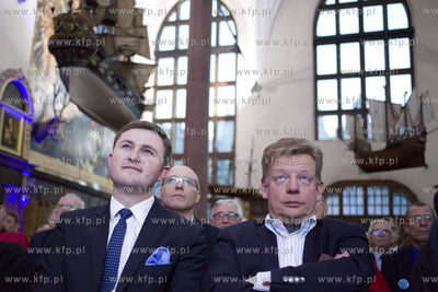 Gdańsk. Dwór Artusa. Wręczenie nagród Rejsk Roku...