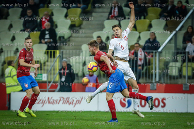Stadion Energa Gdańsk. Mecz towarzyski Polska- Czechy....