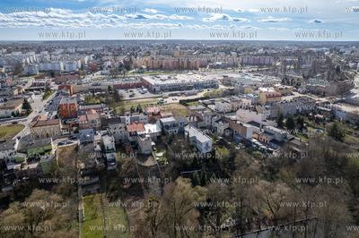 Starogard Gdański. Widok na Galerię Neptun. 04.04.2025...
