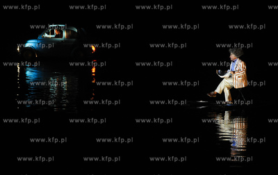 Gdansk. Akwen miedzy Reduta Wilk i Reduta Wyskok. XV...