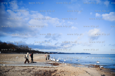 Sopot. Sloneczny dzien na plazy.
09.12.2011
fot....