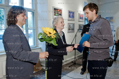 Gdansk. Nadbaltyckie Centrum Kultury. Uroczystosc wreczenia...