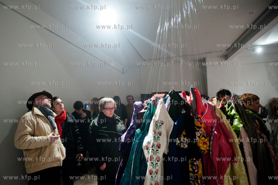 Gdansk. Nadbaltyckie Centrum Kultury. Wernisaz wystawy...