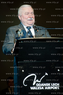 Gdansk. Amber Expo. 40 urodziny Portu Lotniczego Gdansk...