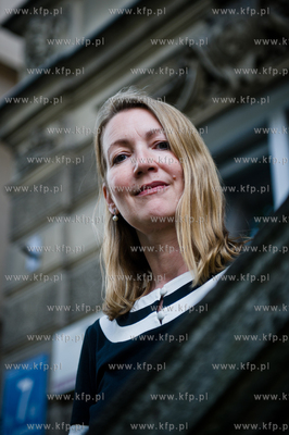 Gdansk. Wrzeszcz. Dr. Aleksandra Richie, autorka ksiazki...
