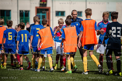 Pruszcz Gdanski. Boisko przy Gimnazjum nr 1. Miedzynarodowy...
