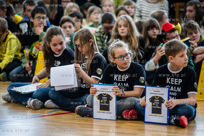 Gdansk Chelm. Sala gimnastyczna Szkoly Podstawowej...