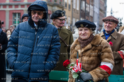 Gdansk. Narodowy Dzien Pamieci Zolnierzy Wykletych....