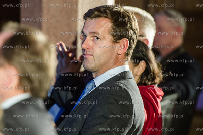 Gdansk. Dwor Artusa. Gala wreczenia nagrod dla zeglarzy...