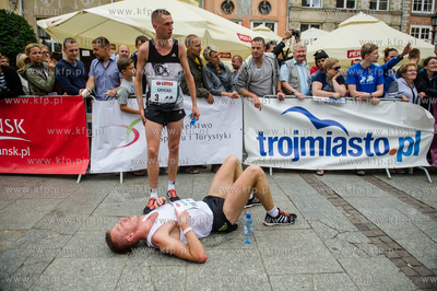 Gdańsk. Międzynarodowy Bieg św. Dominika. Bieg Elity...