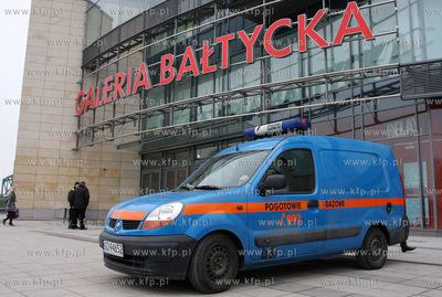 Alarm bombowy w Galerii Baltyckiej - najwiekszej galerii...