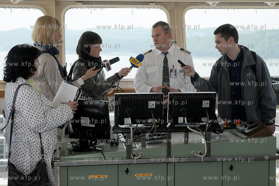 Gdynia. Molo Poludniowe. Dzien otwarty promu Stena...