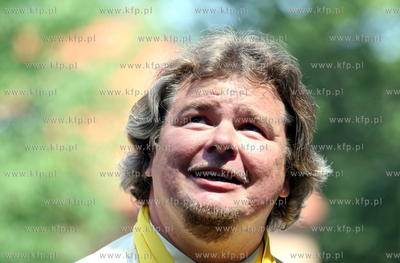 W Bytowie odbyl sie XI Zjazd Kaszubow. Nz Artur Jablonski,...