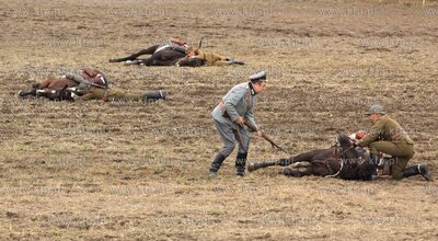Co roku we wsi Krojanty kolo Chojnic odbywa sie inscenizacja...