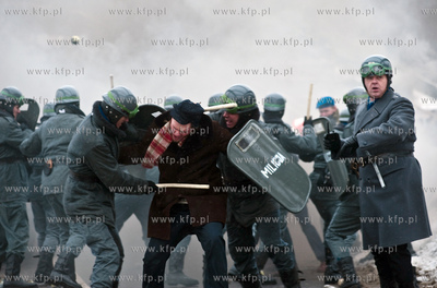 Rekonstrukcja wydarzen grudnia70 " Gdynia70. Za chleb...