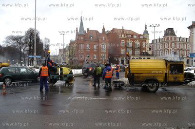 Slupsk
W centrum Slupska rozpoczelo sie latanie dziur...