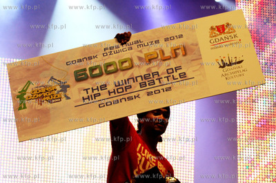 Gdansk Dzwiga Muze 2012. Finały Hip Hop Dance Battle....